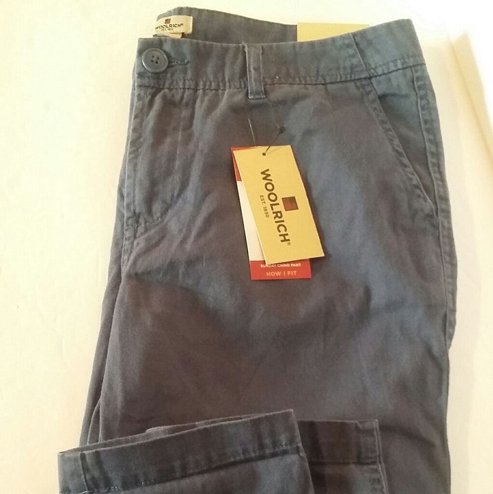 Woolrich New Womens Pants Sunday Chino 8